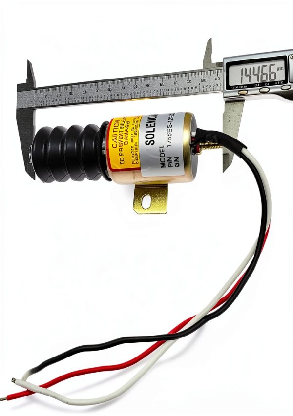 Kridets 12V Idle Control Solenoid for Hyundai Excavator-0
