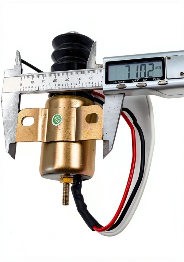 Kridets 12V Idle Control Solenoid for Hyundai Excavator-2