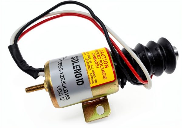 Kridets 12V Idle Control Solenoid for Hyundai Excavator-6