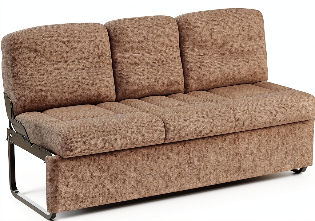 Thomas Payne RV Jackknife Sleeper Sofa in a compact RV living space