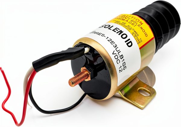 Kridets 12V Idle Control Solenoid for Hyundai Excavator-5