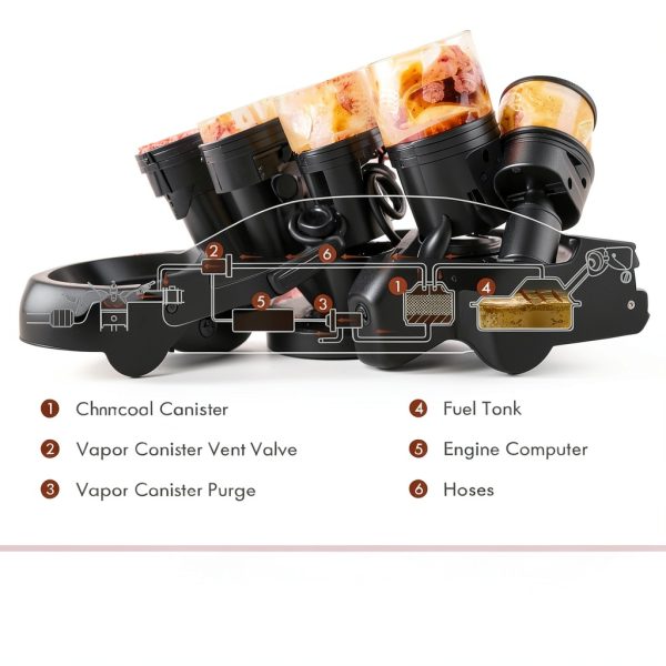 Vapor Canister Solenoid A-Premium Plastic Metal-5
