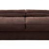 RecPro Loveseat Recliner Sofa 72 Inch Chestnut Faux Leather-8