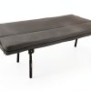 RecPro Sofa Bed Wall Mount Fossil Fabric Queen Mattress-2