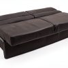 RecPro Loveseat Recliner Sofa 72 Inch Chestnut Faux Leather-2