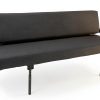 RecPro Sofa Bed Wall Mount Fossil Fabric Queen Mattress-0