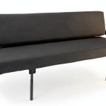 RecPro Sofa Bed Wall Mount Fossil Fabric Queen Mattress-0