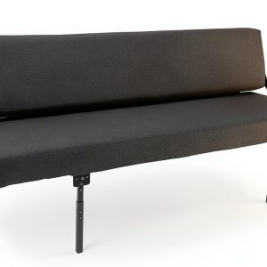 RecPro Sofa Bed Wall Mount Fossil Fabric Queen Mattress-0