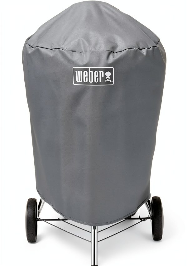 Weber 22 Inch Charcoal Kettle Grill Cover Polyester UV Resistant-0