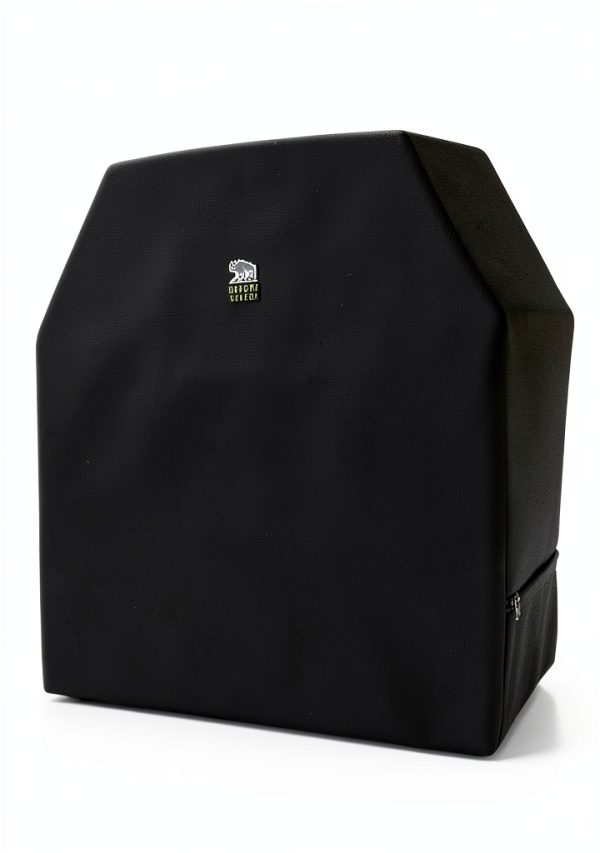 Rugged Rhino 58 Inch Heavy Duty Grill Cover Black Waterproof UV-4