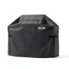 Grillman Grill Cover 58" Black Outdoor BBQ Cover Waterproof Rip‑Proof-2