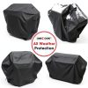 Grill Cover Unicook 55 Inch Heavy Duty Waterproof BBQ Cover Black-1
