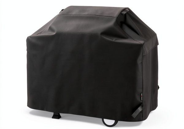 Grill Cover Unicook 55 Inch Heavy Duty Waterproof BBQ Cover Black-0