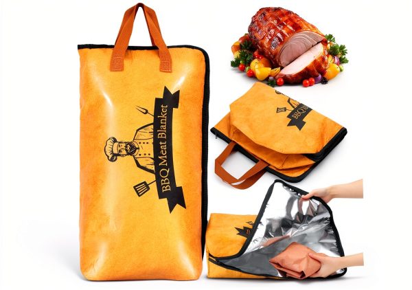 BBQ Blanket for Traeger Smoker Meat Resting - Waterproof, Reusable,-0