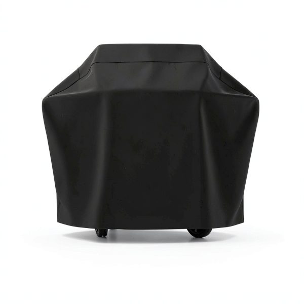 Grill Cover SunPatio 55-70 Inch Heavy Duty Waterproof UV Black-3