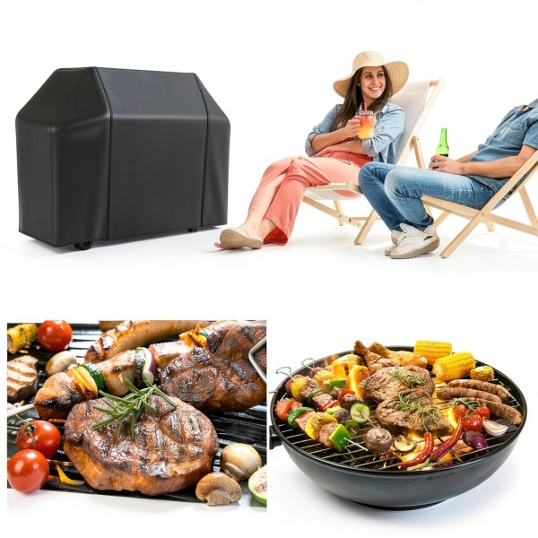 NEXCOVER Grill Cover 55" Waterproof Fade‑Resistant BBQ Cover-6
