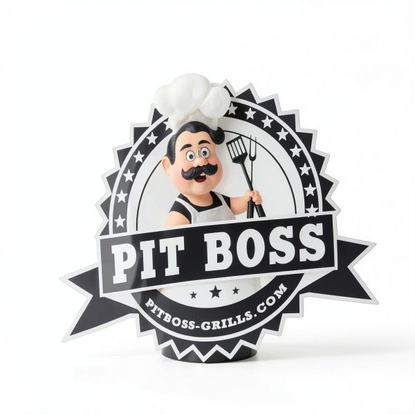 Pit Boss 5-Series Wood Pellet Vertical Smoker Cover Black 50x30x30-4