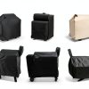 Grill Cover SunPatio 55-70 Inch Heavy Duty Waterproof UV Black-7
